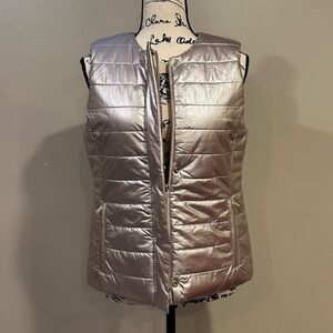 Tommy Bahama Metallic Puffer Vest